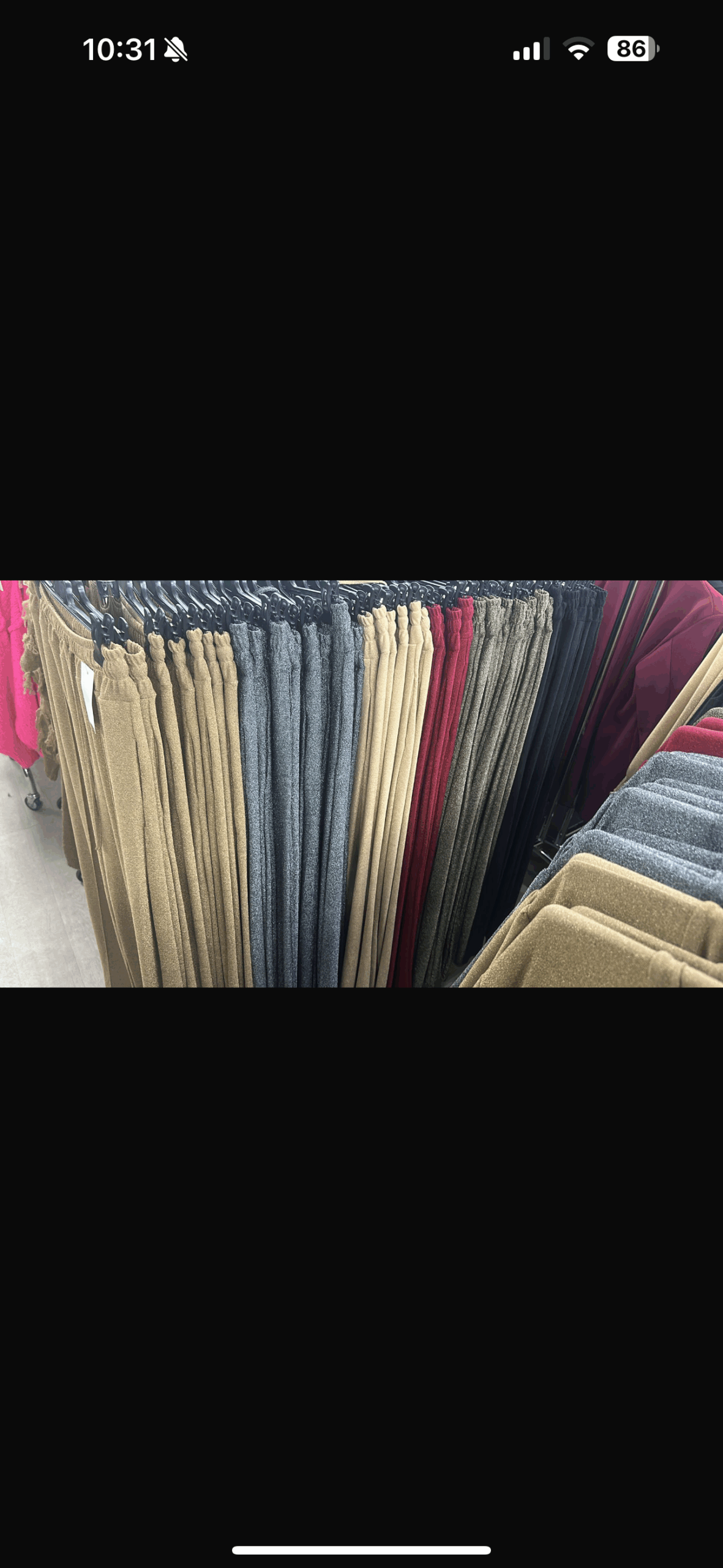 Broek glinster donker goud nr.117