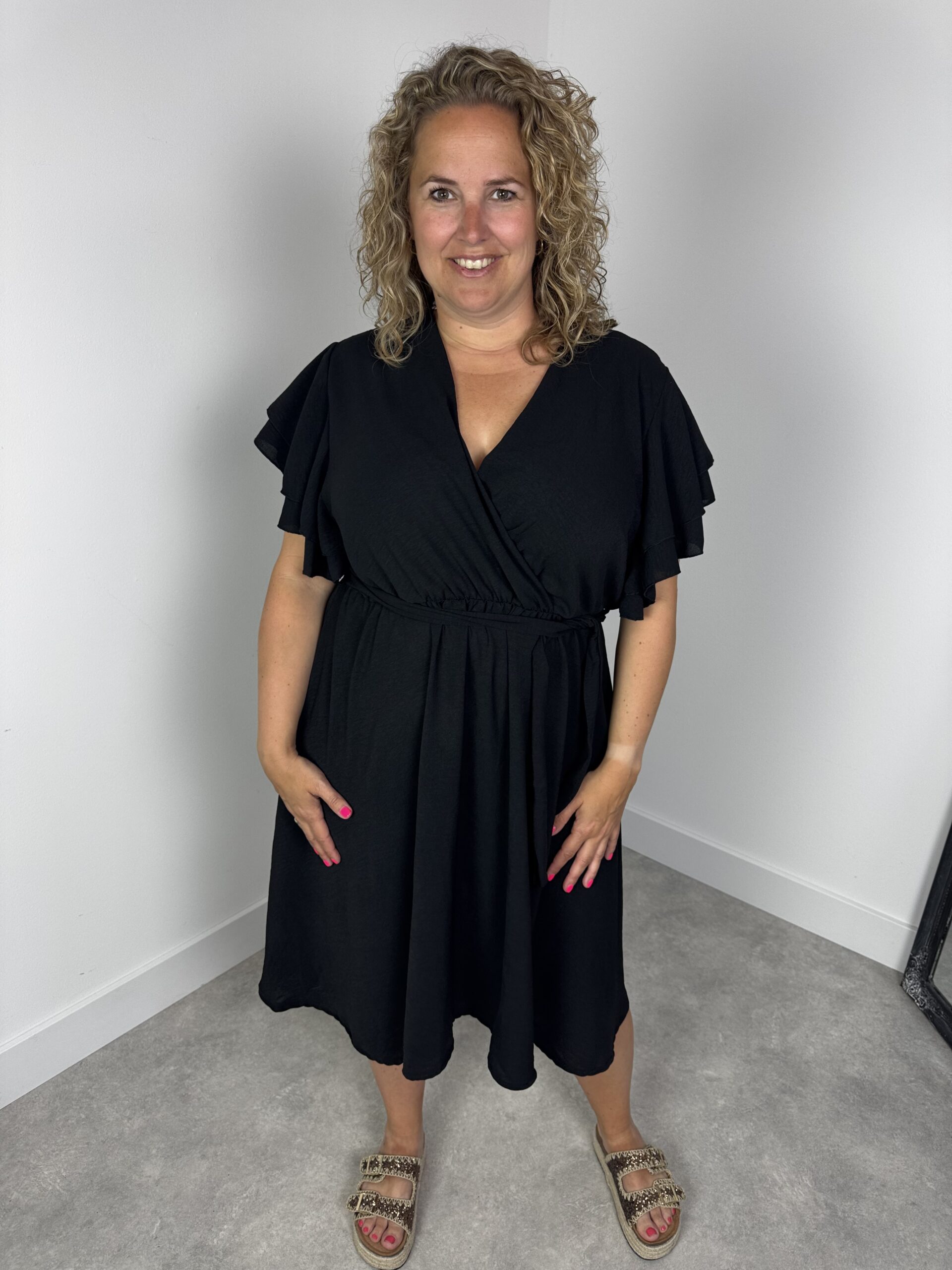 dress Yente zwart nr. 5030