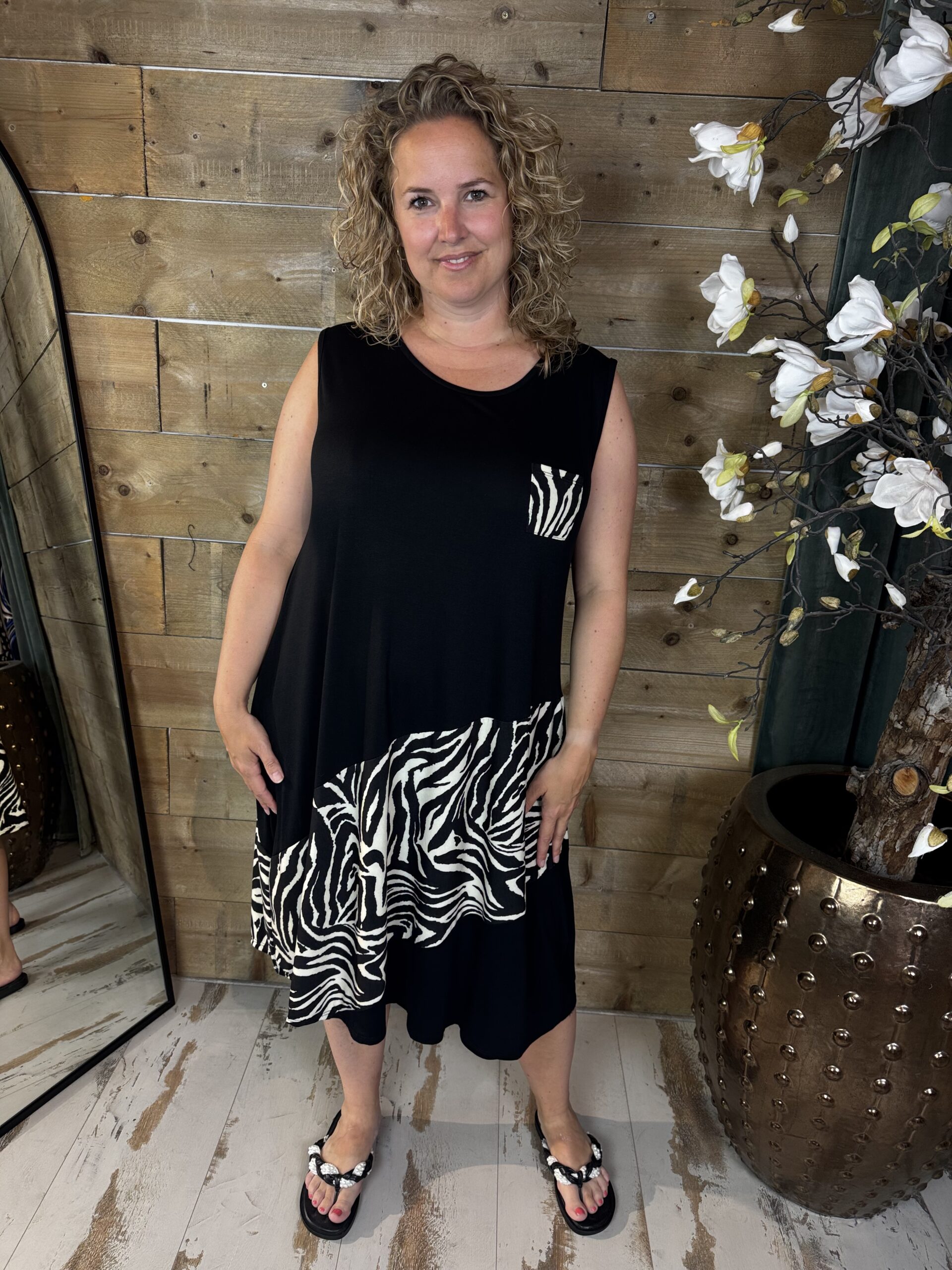 Dress a-lijn Mila print nr.8874