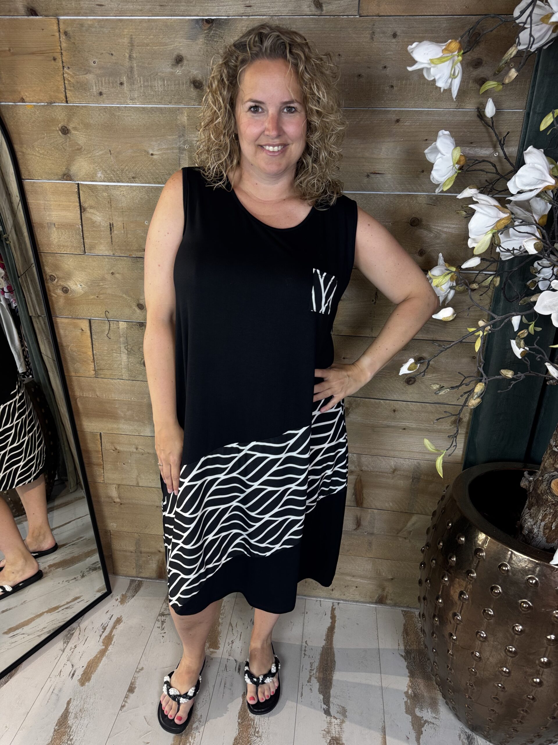 Dress a-lijn Mila print nr.8875