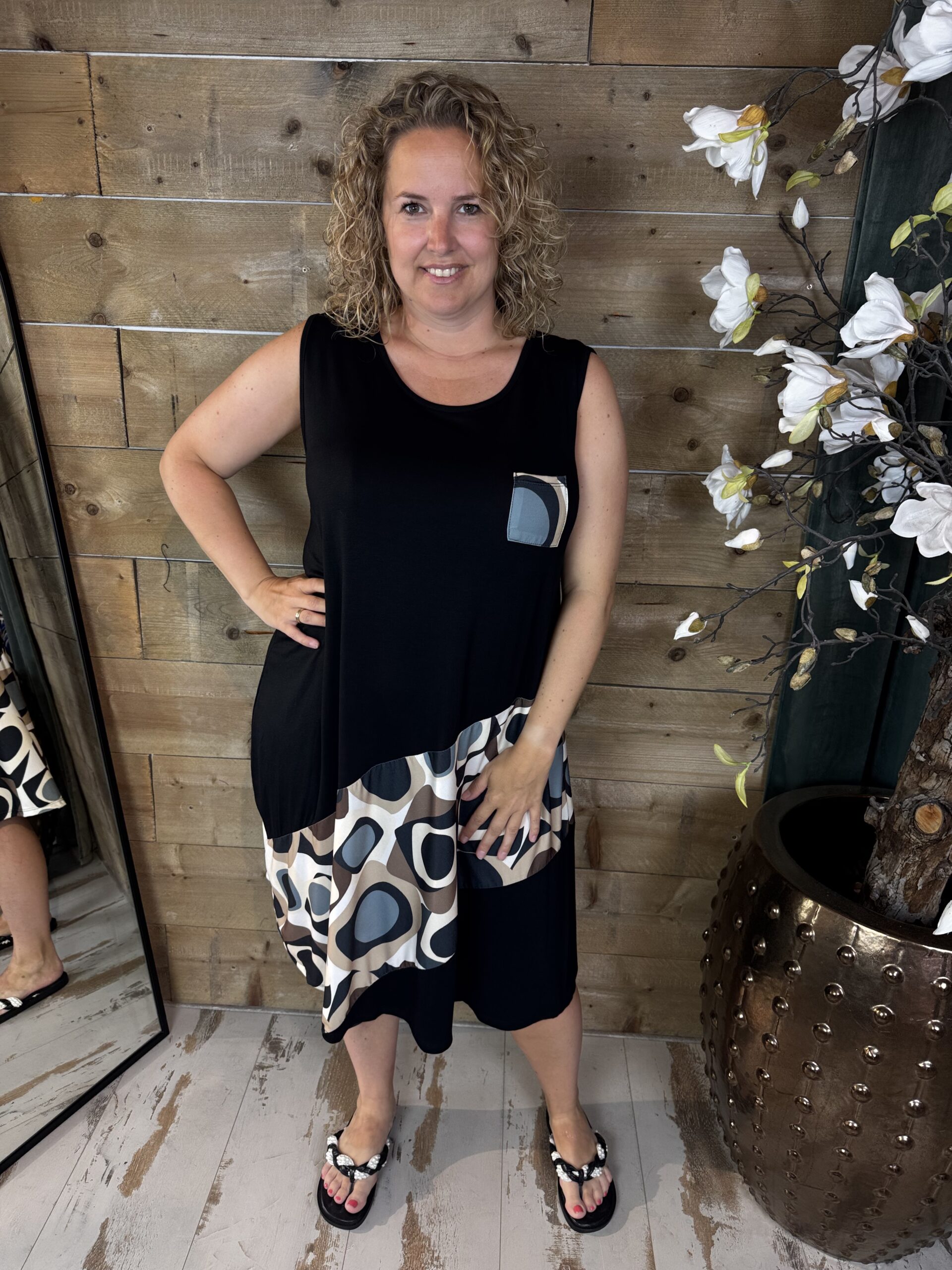 Dress a-lijn Mila print nr.8876