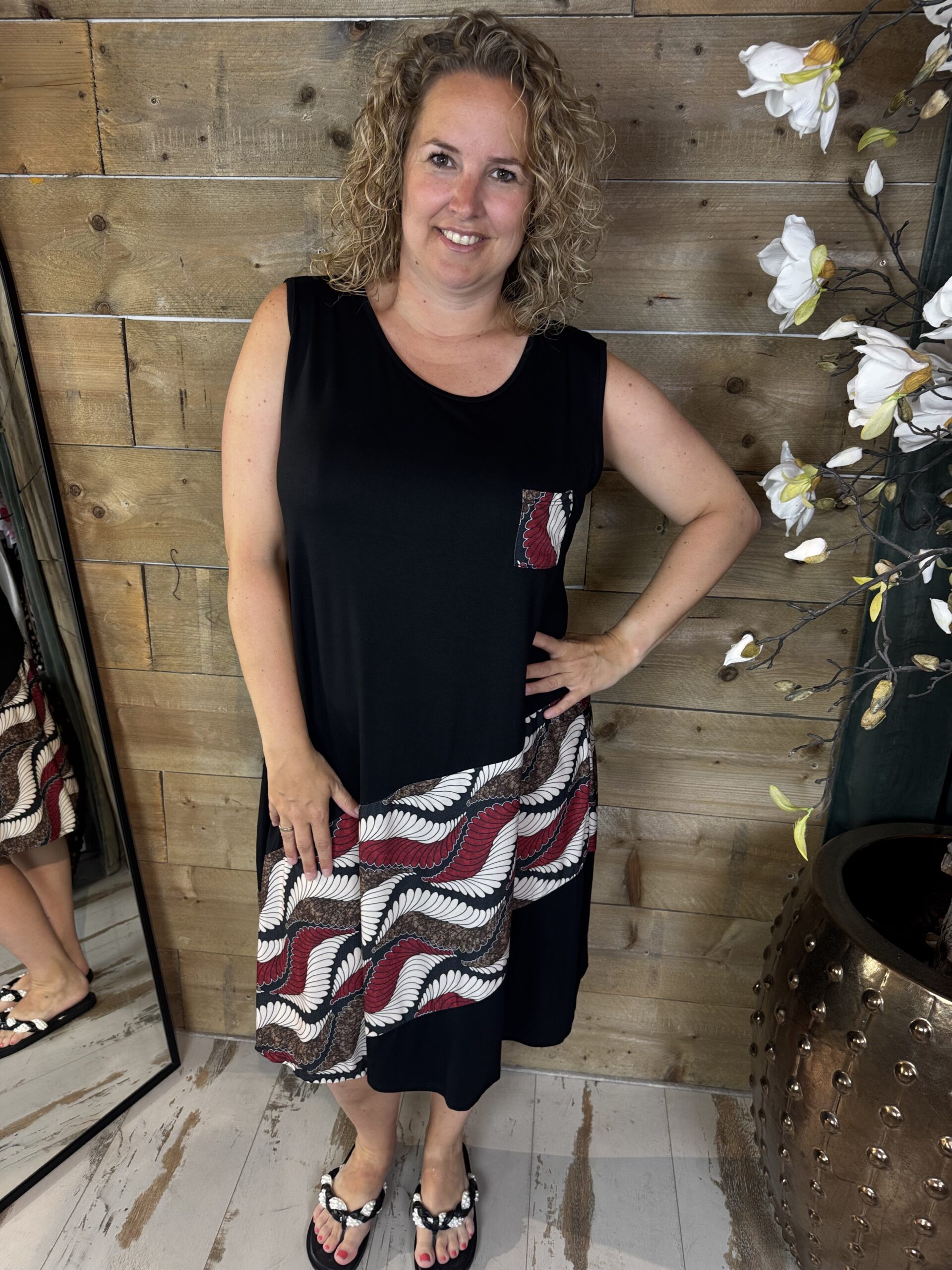 Dress a-lijn Mila print nr.8877