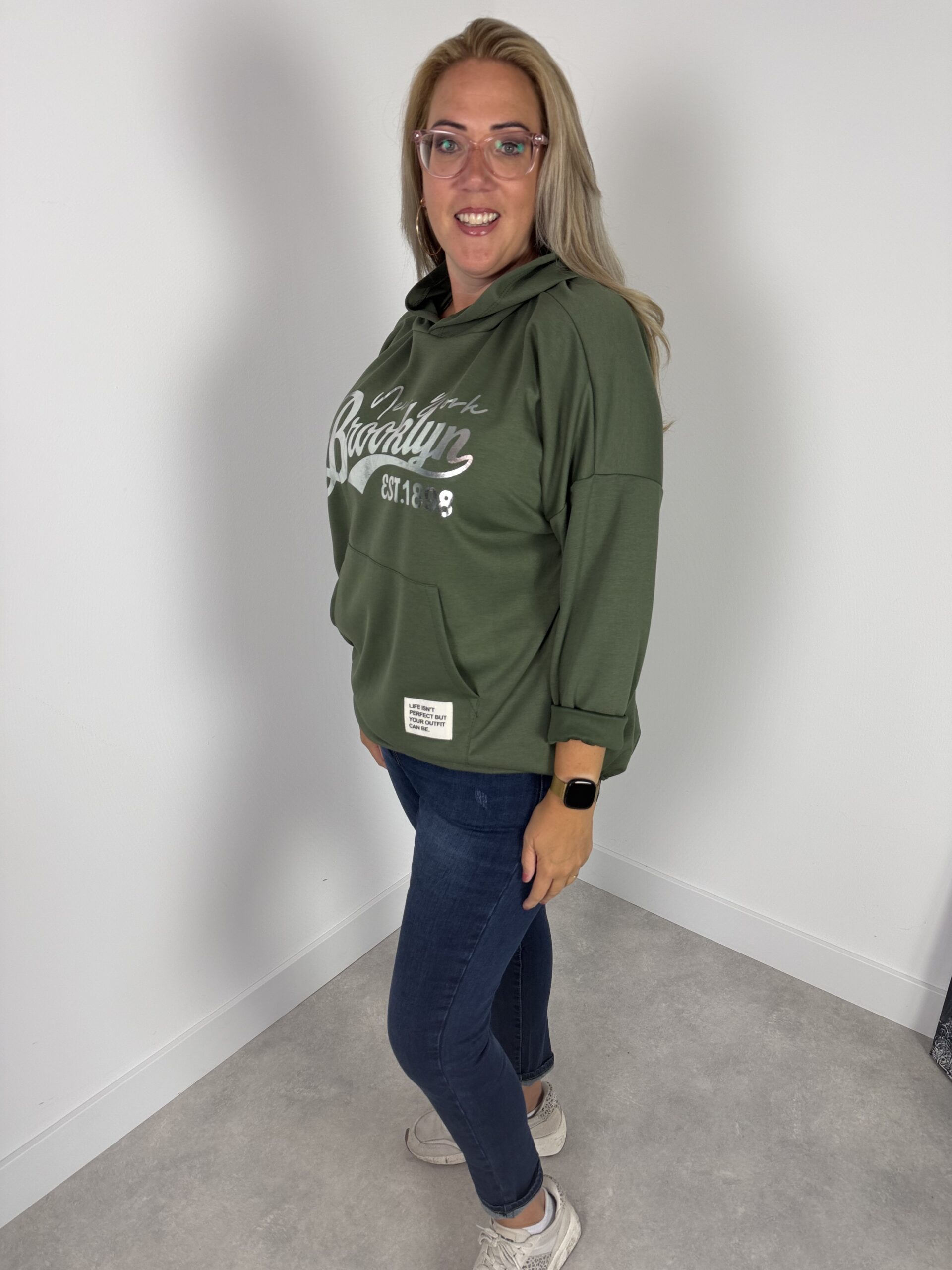 Hoodie brooklyn /new york army  nr.012
